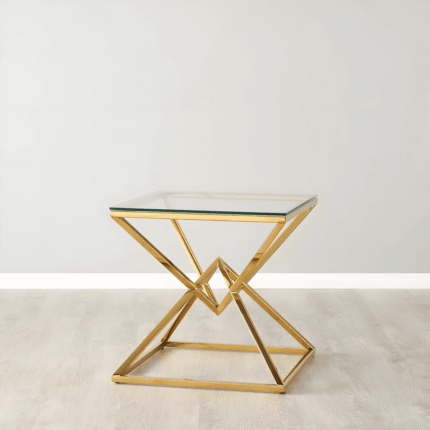 Modern side table design for small living room and bedroom spaces