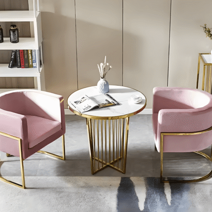 Eterna round coffee table for modern living room interiors